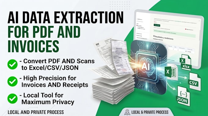 build a custom ai tool to extract data from PDF and images