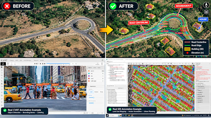 professional proven gis geospatial satellite map annotation dm for proofs
