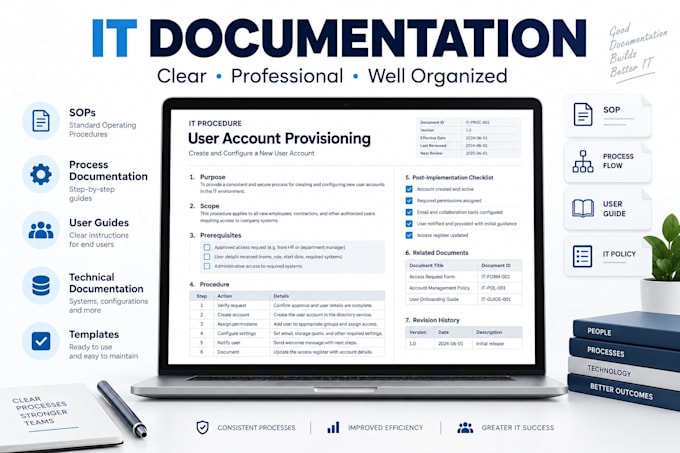 create clear and professional IT documentation
