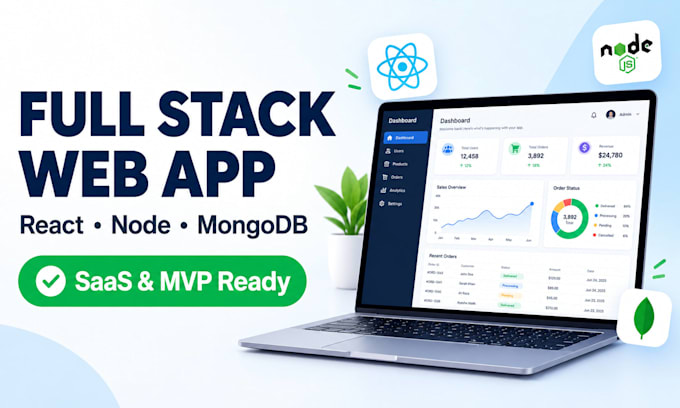build a full stack mern web app or saas mvp