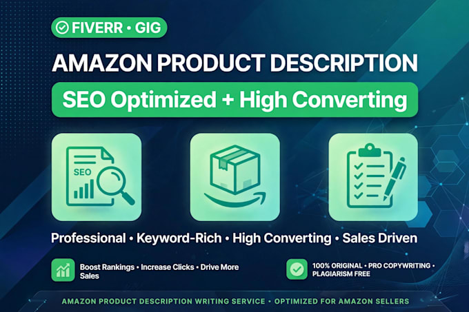 write amazon product description that boosts sales