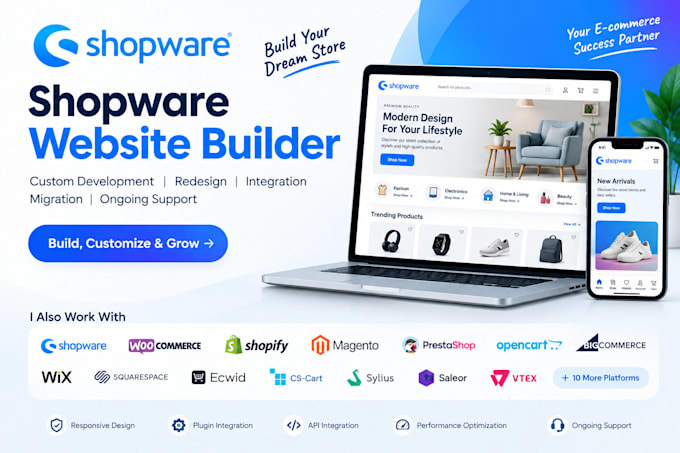 design redesign shopware website shopware store shopware developer shopware SEO