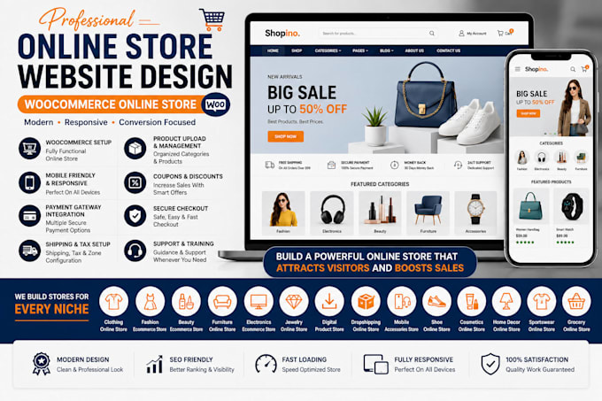 make a woocommerce online store for your small business