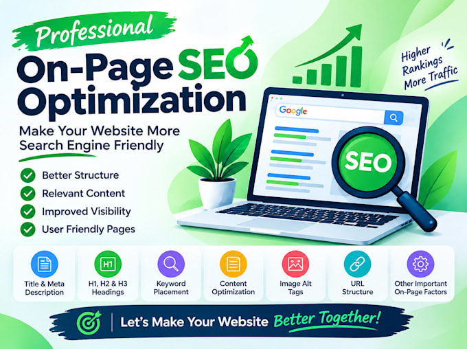 do professional on page SEO for your website