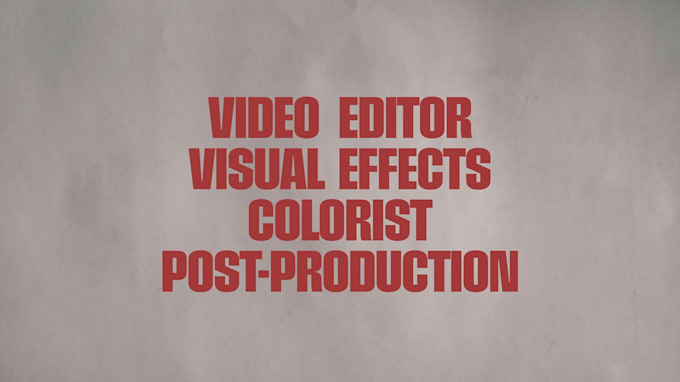 make amazing videos for you