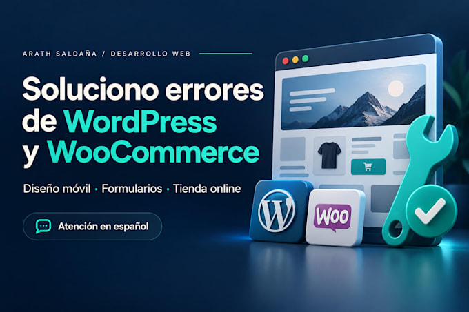 corregiré errores de wordpress y woocommerce en tu web