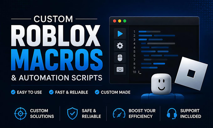 create custom roblox macros and automation scripts