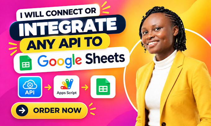 connect or integrate any api with google sheets