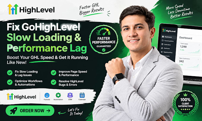 fix gohighlevel slow loading ghl performance lag and highlevel speed bug