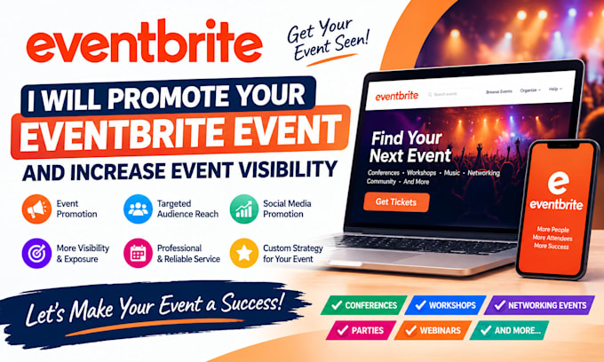 promote eventbrite events with targeted marketing