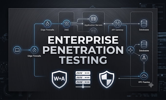 perform web application and network penetration testing