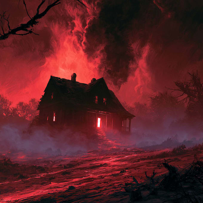 design fantasy and horror book cover