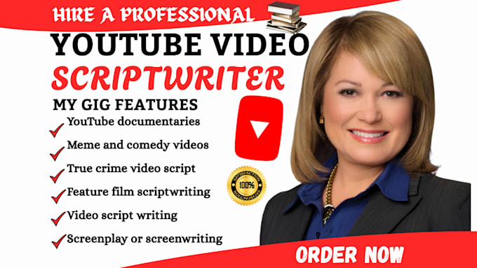 write youtube video script football script documentary memes video scriptwriting