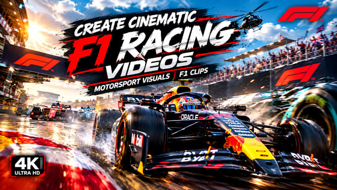 create cinematic f1 racing videos motorsport visuals f1 clips