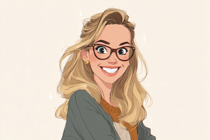 create costumized cartoon illustration