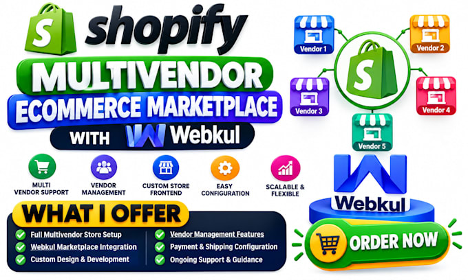 build shopify multivendor ecommerce marketplace webkul multi vendor store