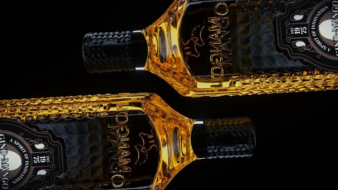 create realistic wine animation that sells your bottled product fast