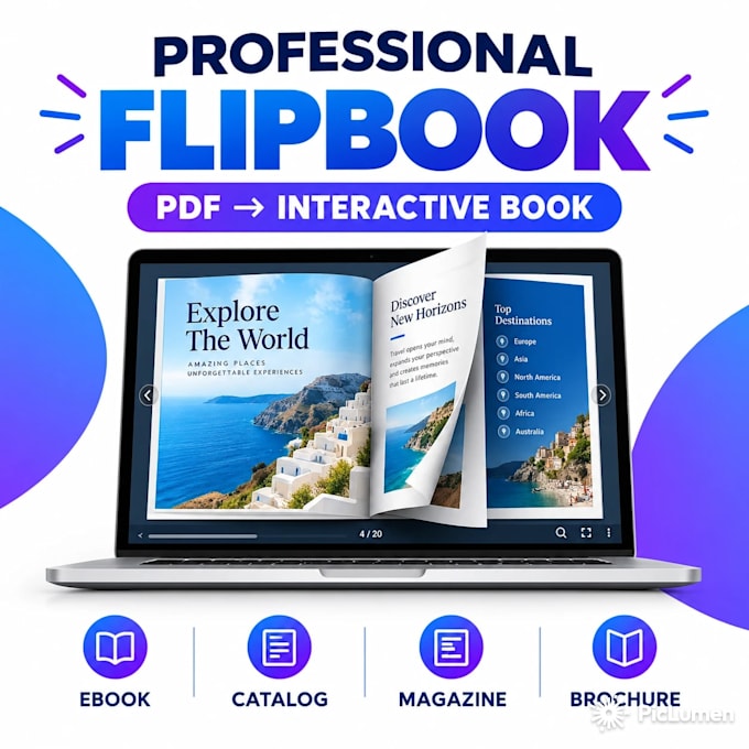 create an interactive flipbook from your PDF or document