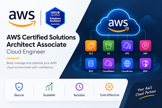 configure, secure, troubleshoot and optimize your AWS cloud infrastructur