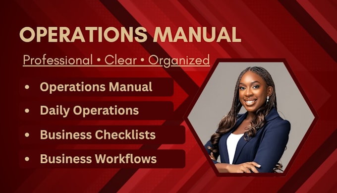 create a professional operations manual for your business
