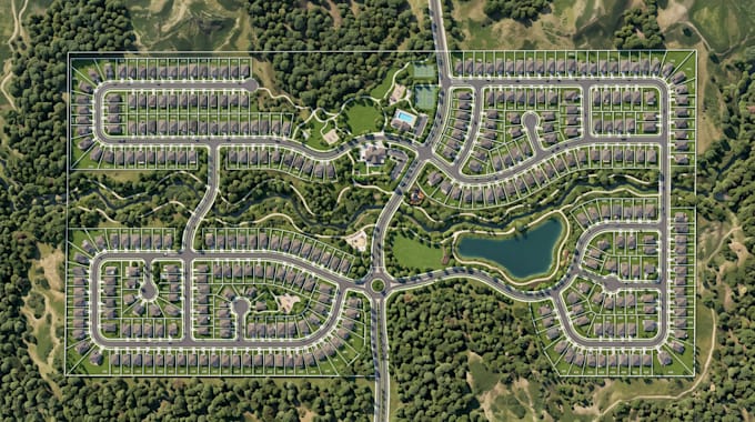 create residential development maps, subdivision plans and site layouts