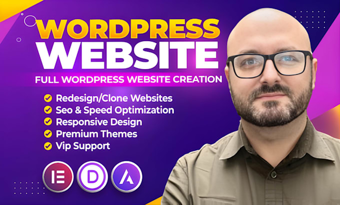 build wordpress website, business website development, wordpress website design