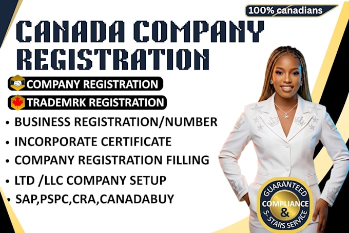 do canada company registration, US llc , UK ltd and cra gst setup