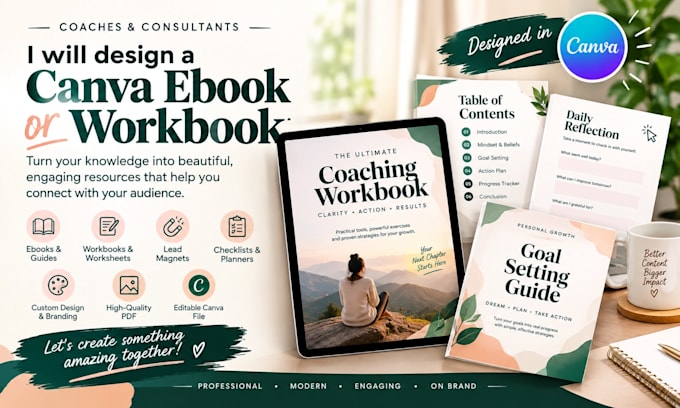 design a professional canva ebook