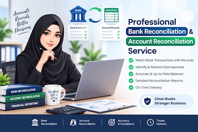 do bank reconciliation and account reconciliation