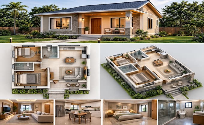 design a tiny house, cabin, small house and container home