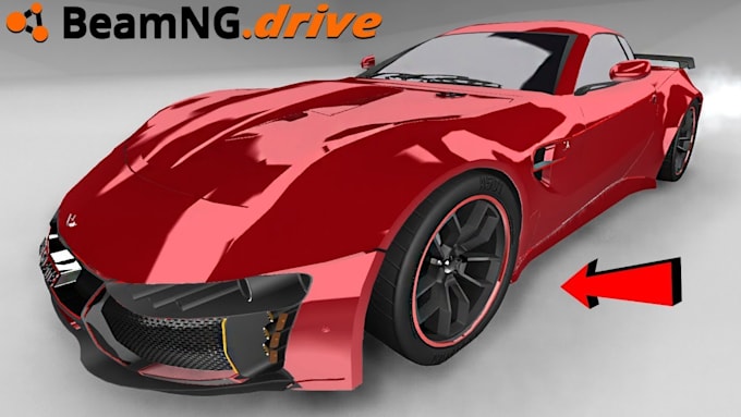create beamng drive car mods, fix jbeam files and car physics