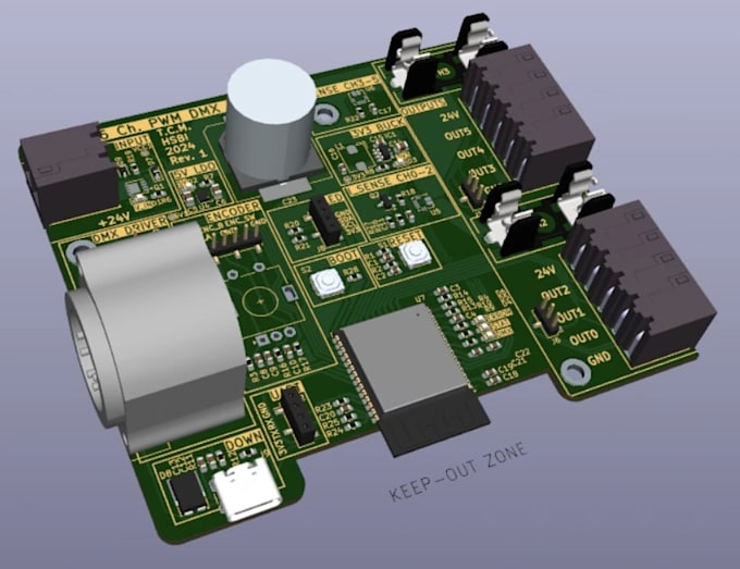 do rf pcb design with antenna layout, high speed routing, controlled impedance
