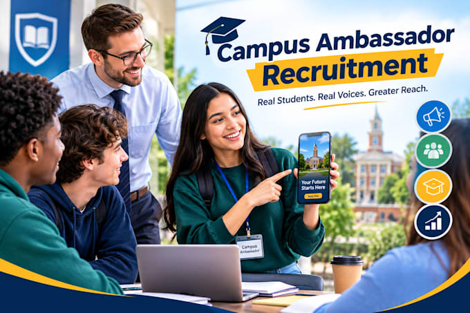 recruit student campus ambassadors to promote your school and programs