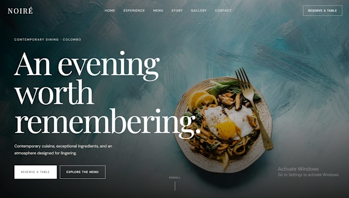 build a stunning website for your buisness