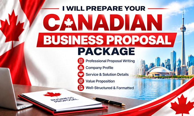 prepare your canadian business proposal package
