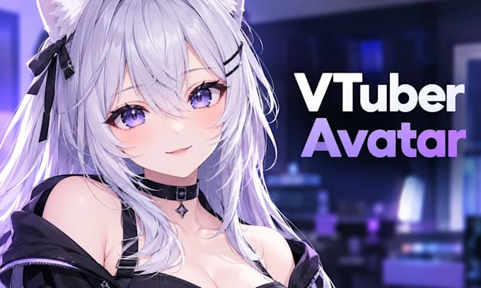 do vrchat avatar, vtuber model, vroid avatar, custom 3d avatar, anime character