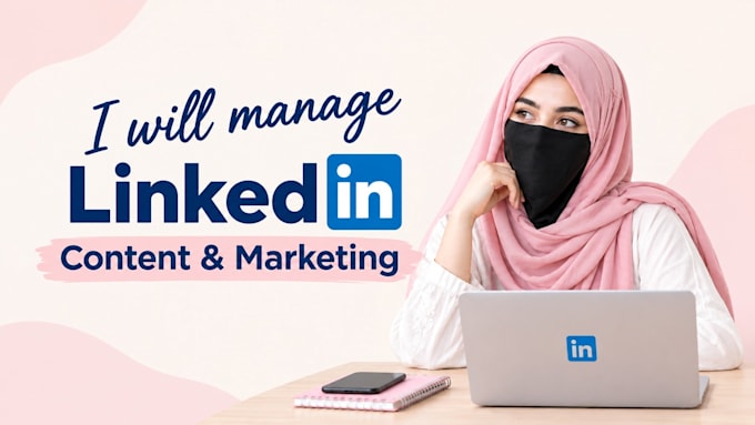 manage linkedin content and marketing