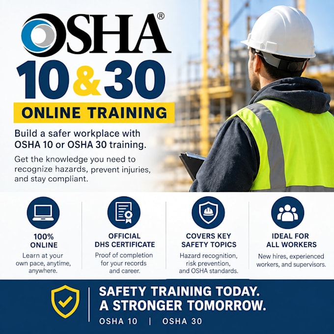 totur in your osha 10 30