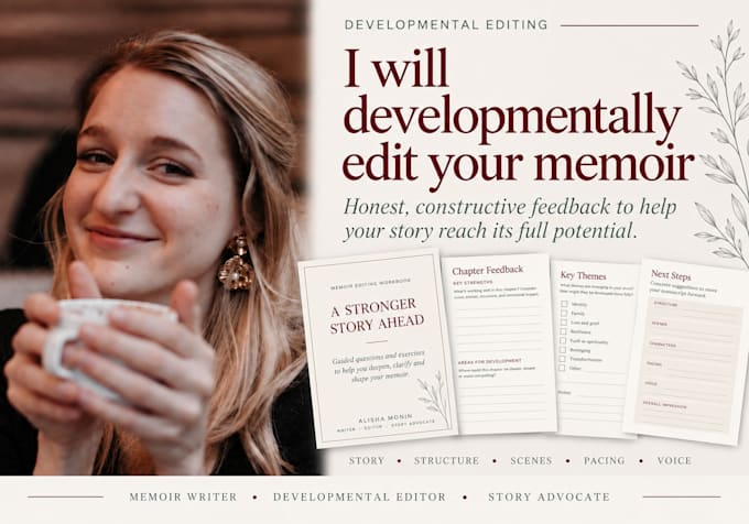 developmentally edit your memoir chapters