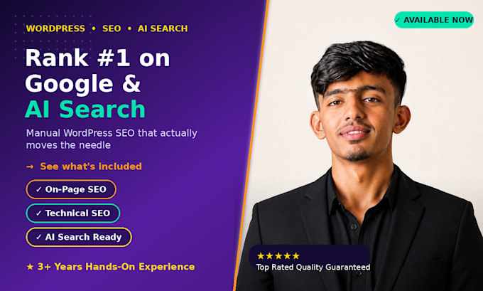 do professional wordpress SEO and on page technical optimization