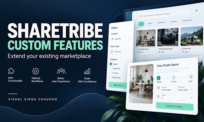 customize your sharetribe marketplace with custom features