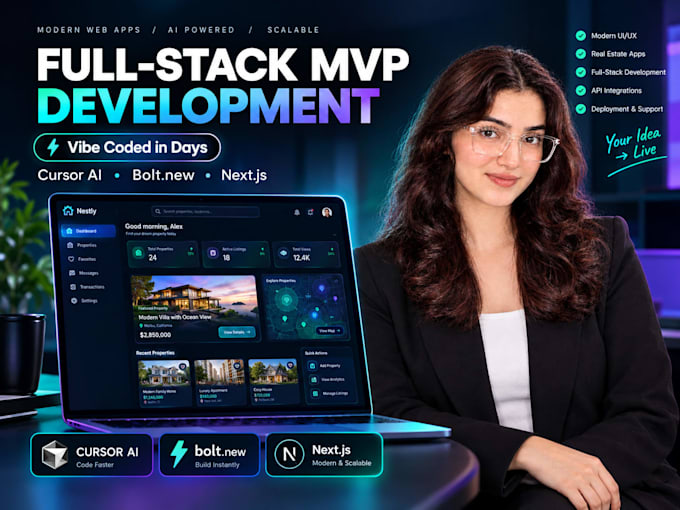 vibe code full stack app or saas mvp using cursor ai