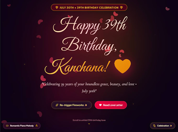 create a dynamic interactive web app and gift qr code for your special event
