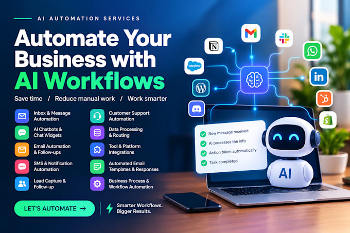 setup ai automation expert, ai workflow automation, email automation, automated