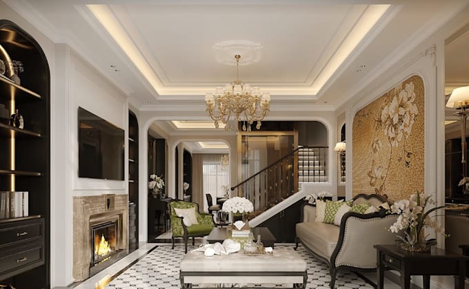 rebuild 3d residential interior,structural layout,cgi townhouse,villa rendering