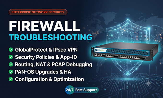 configure, troubleshoot, and optimize your palo alto firewall