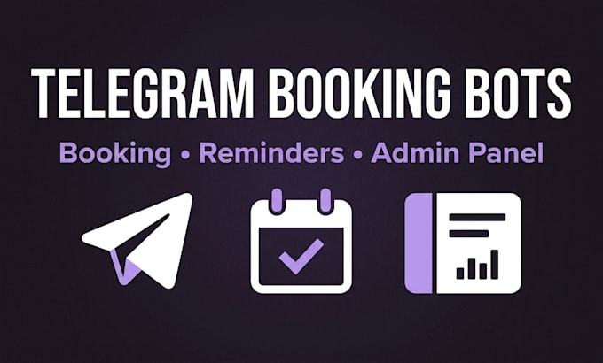 build a telegram booking bot for your business