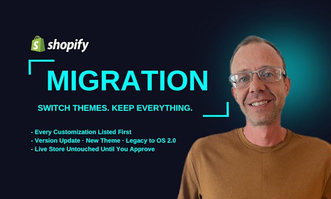 do shopify theme migration without losing customizations