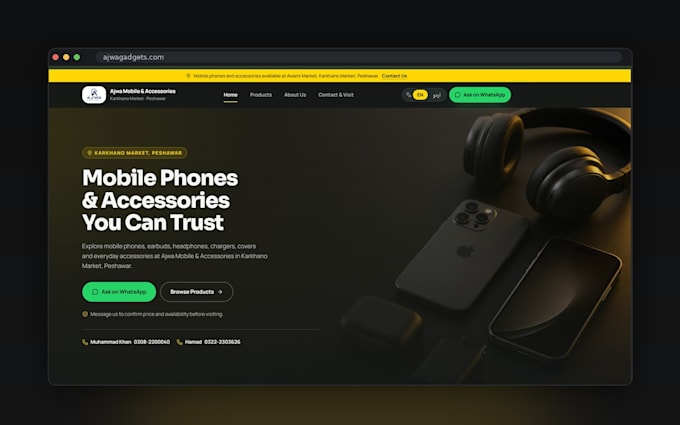 build a full stack website with react or node js