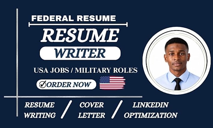 create ats optimized resume cv for federal and USA jobs